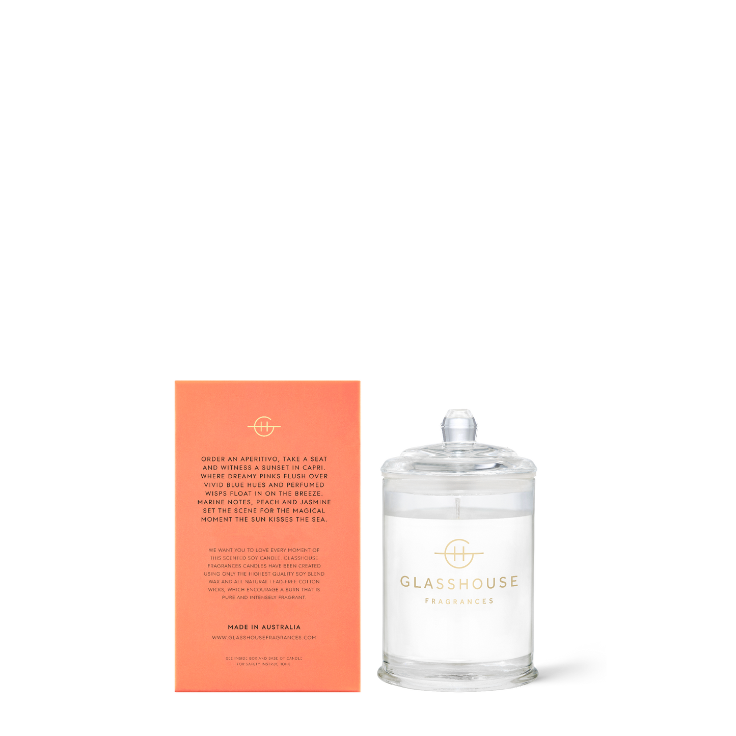 Sunsets in Capri - Triple Scented Soy Candle