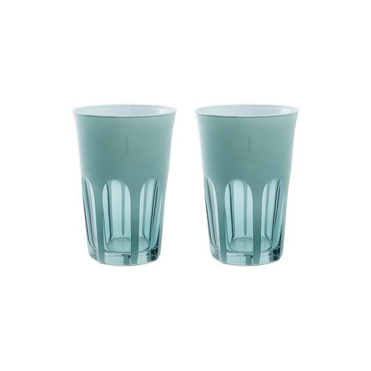 Set of 2 Rialto Tumbler Glasses - Color: Teala
