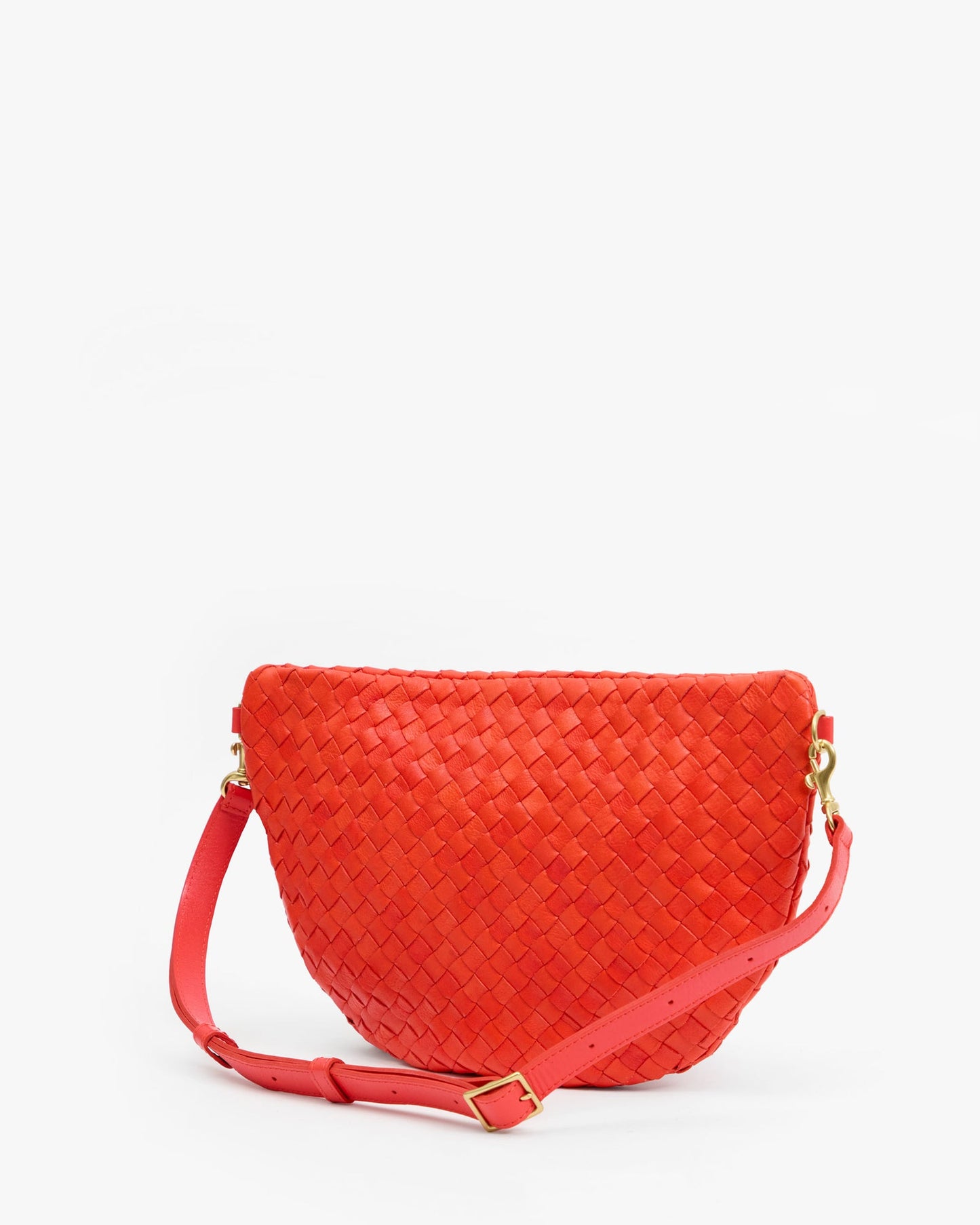 Grande Fanny - Bright Poppy Diagonal Woven