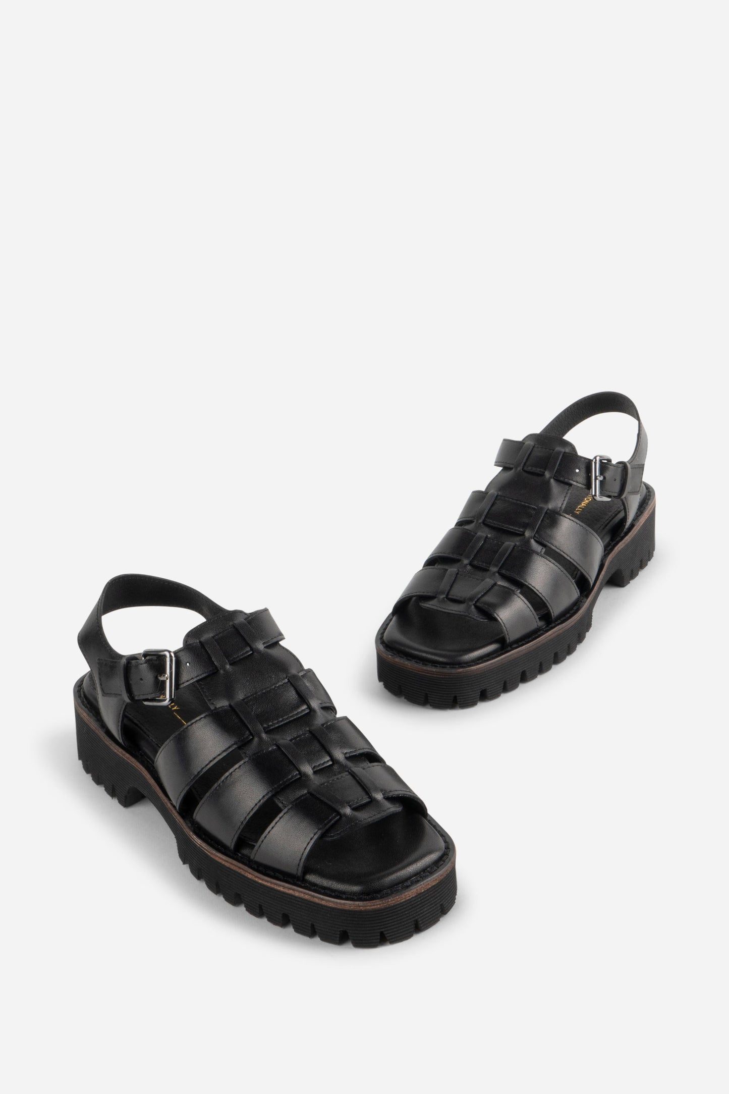 Haddie Fisherman Sandal - Black