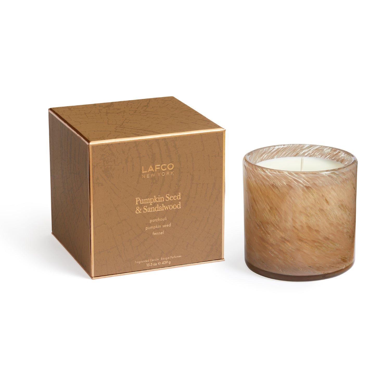 15.5oz Candle - Pumpkin Seed & Sandalwood