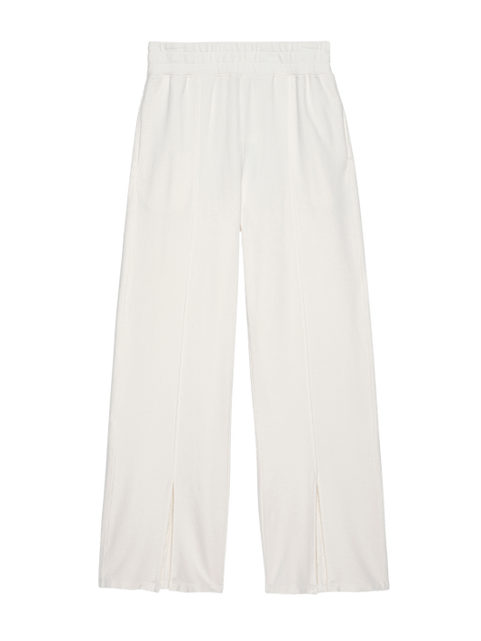 Lincoln Front Slit Pant - Porcelain