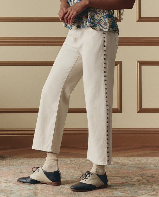 The Studded Wayne Jean - Natural