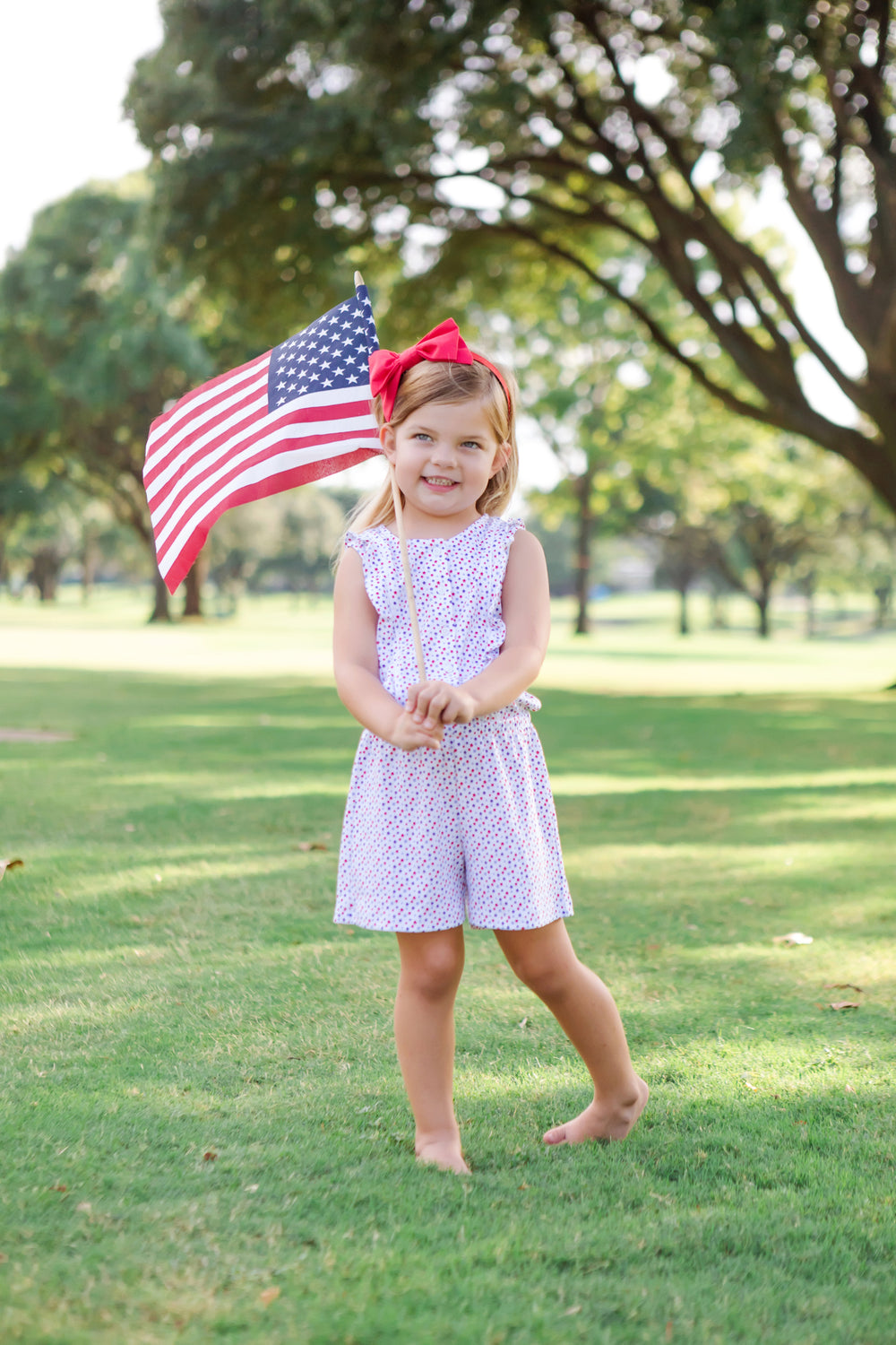 Lola Romper - Star Spangled