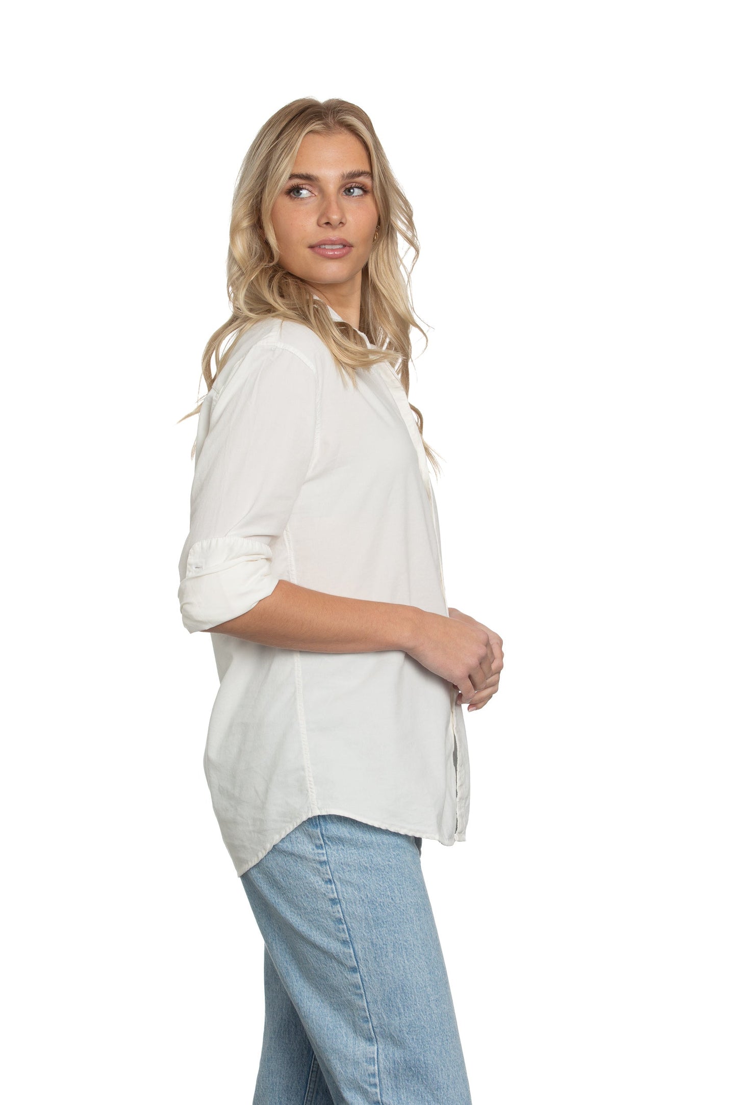 Summerland Cord Shirt - White