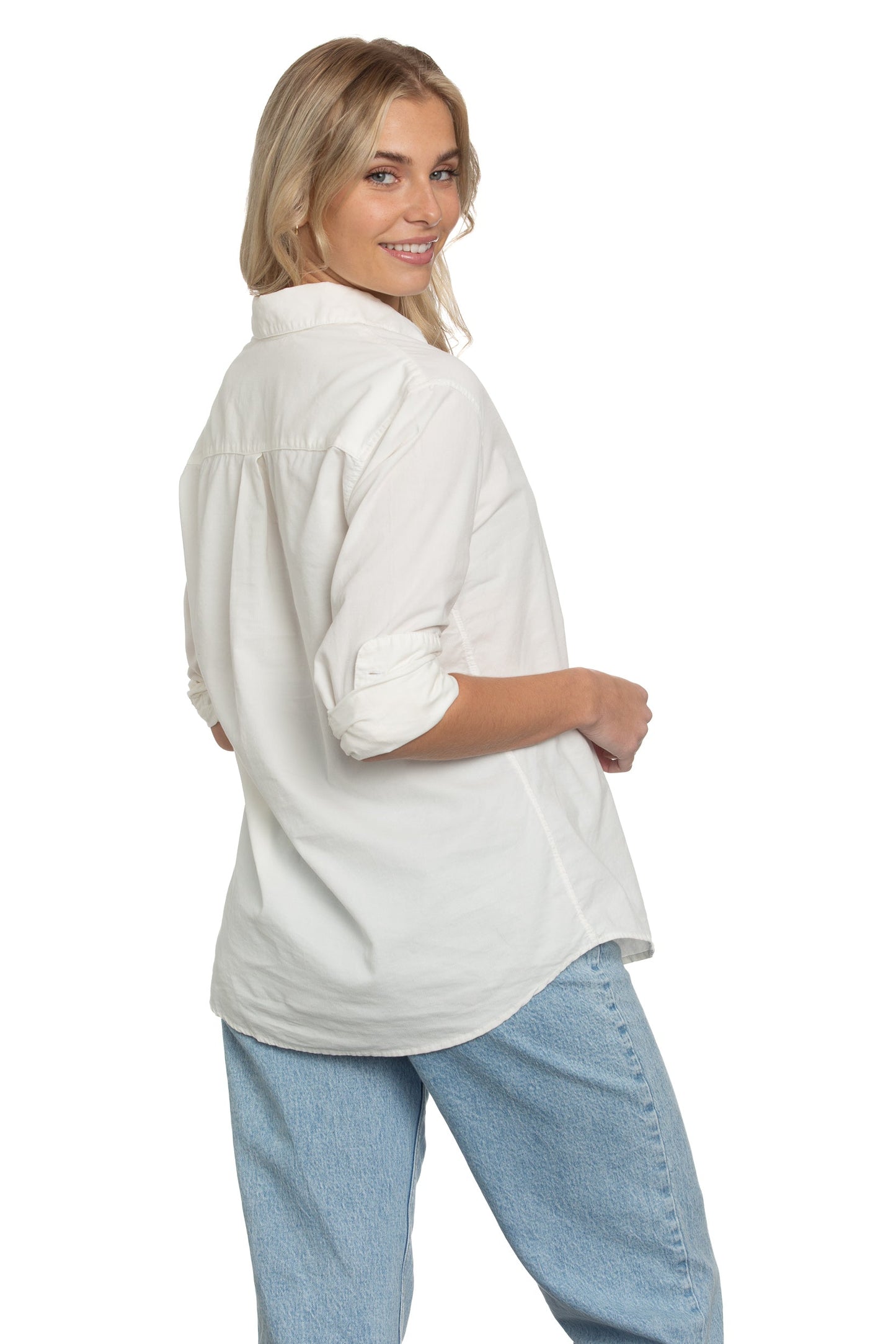 Summerland Cord Shirt - White