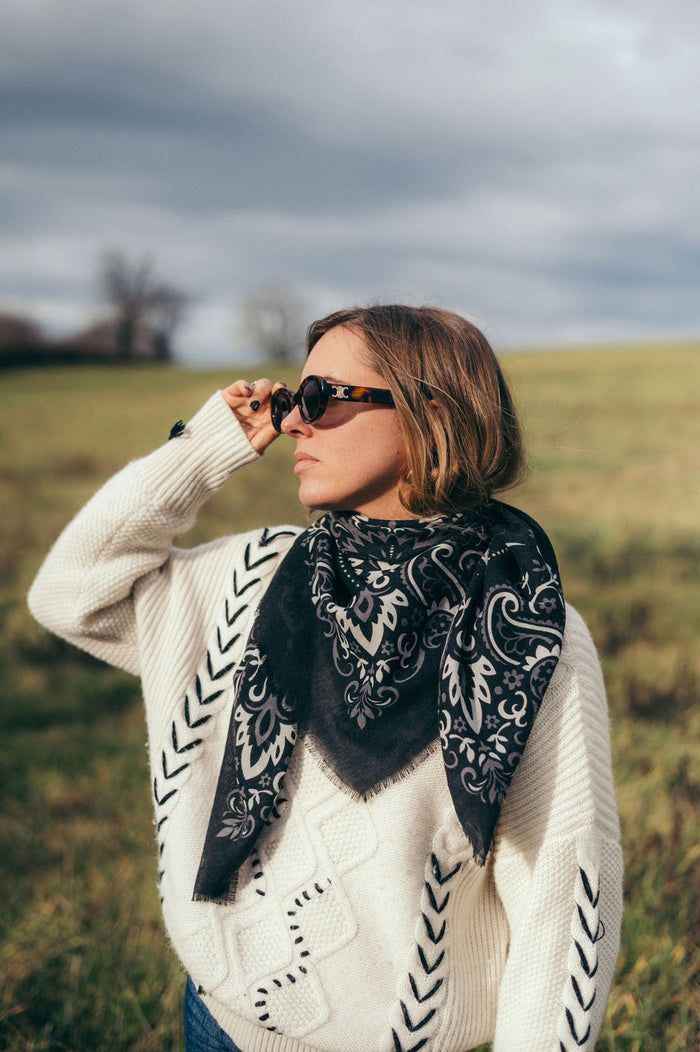 Bandana Scarf - Black