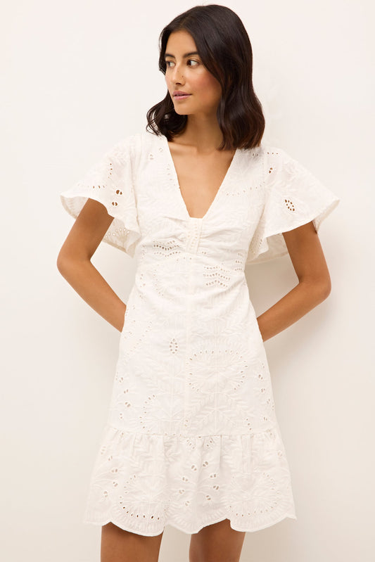 Carmina Dress - Oyster