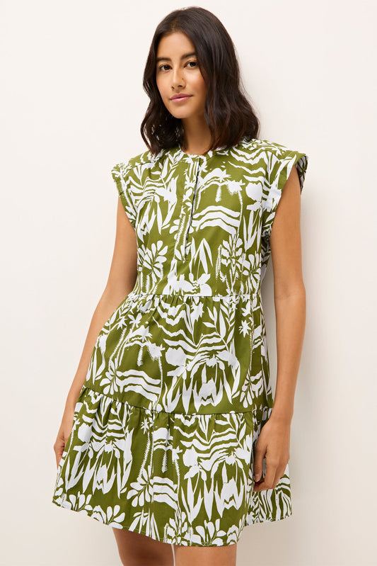 Lachland Dress - Emerald Whisper