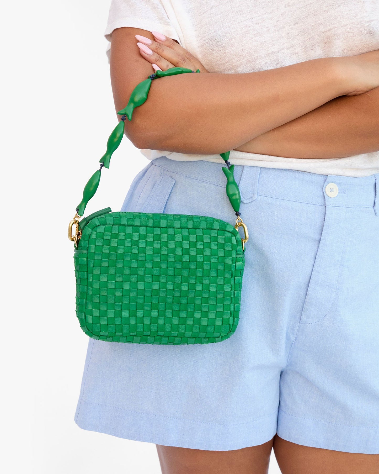 Shortie Strap - Sardine - Emerald