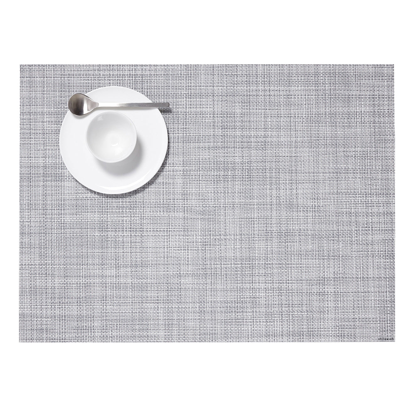 Chilewich - Mini Basketweave Table Mat 14"x19" - Mist