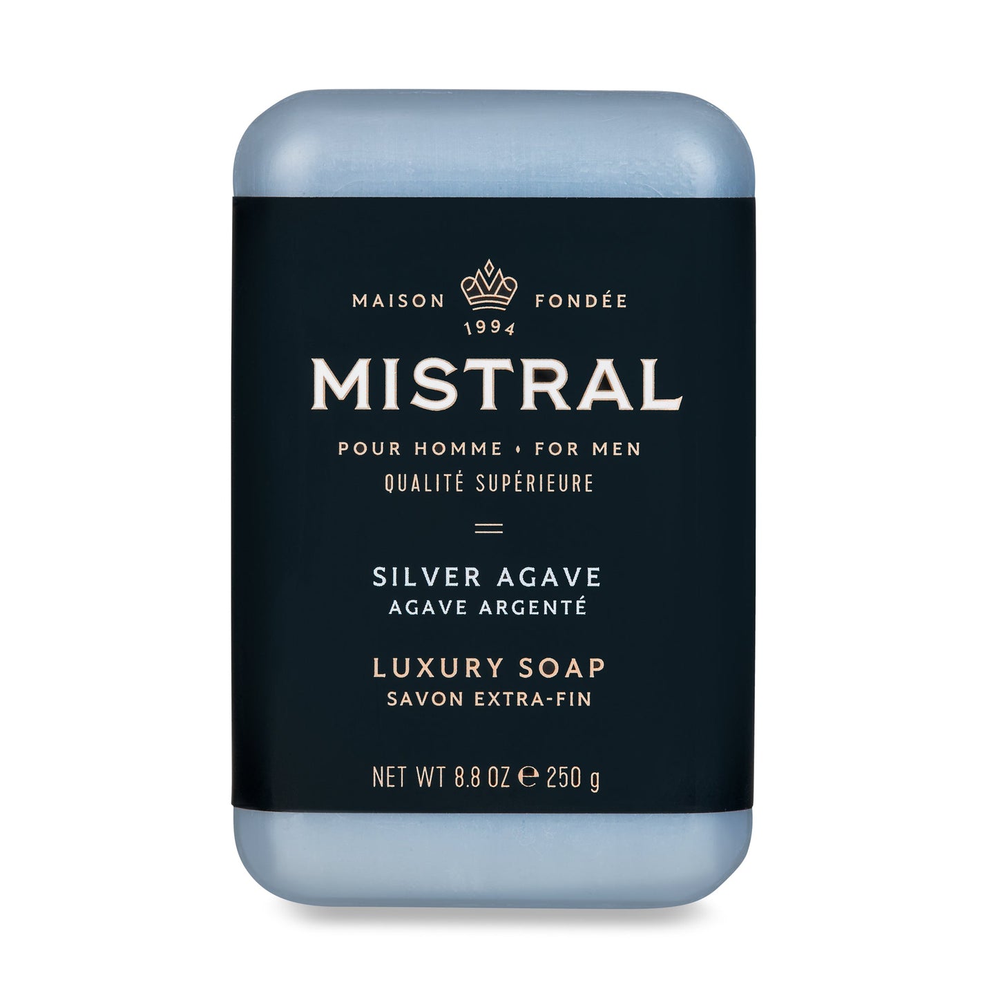 250g Men's Bar Soap - Silver Agave
