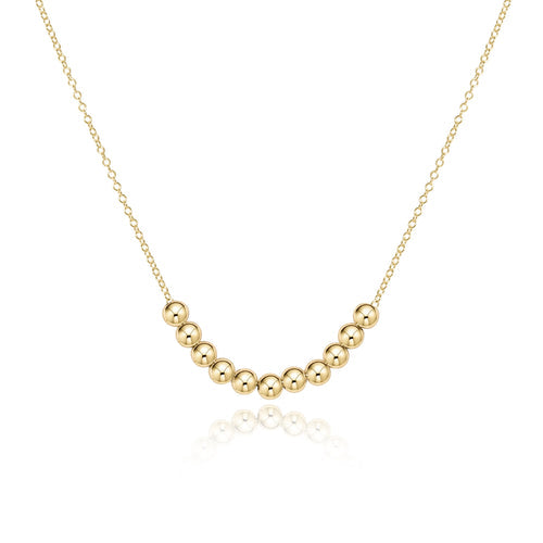 16" Necklace Gold - Beaded Bliss 2.5mm