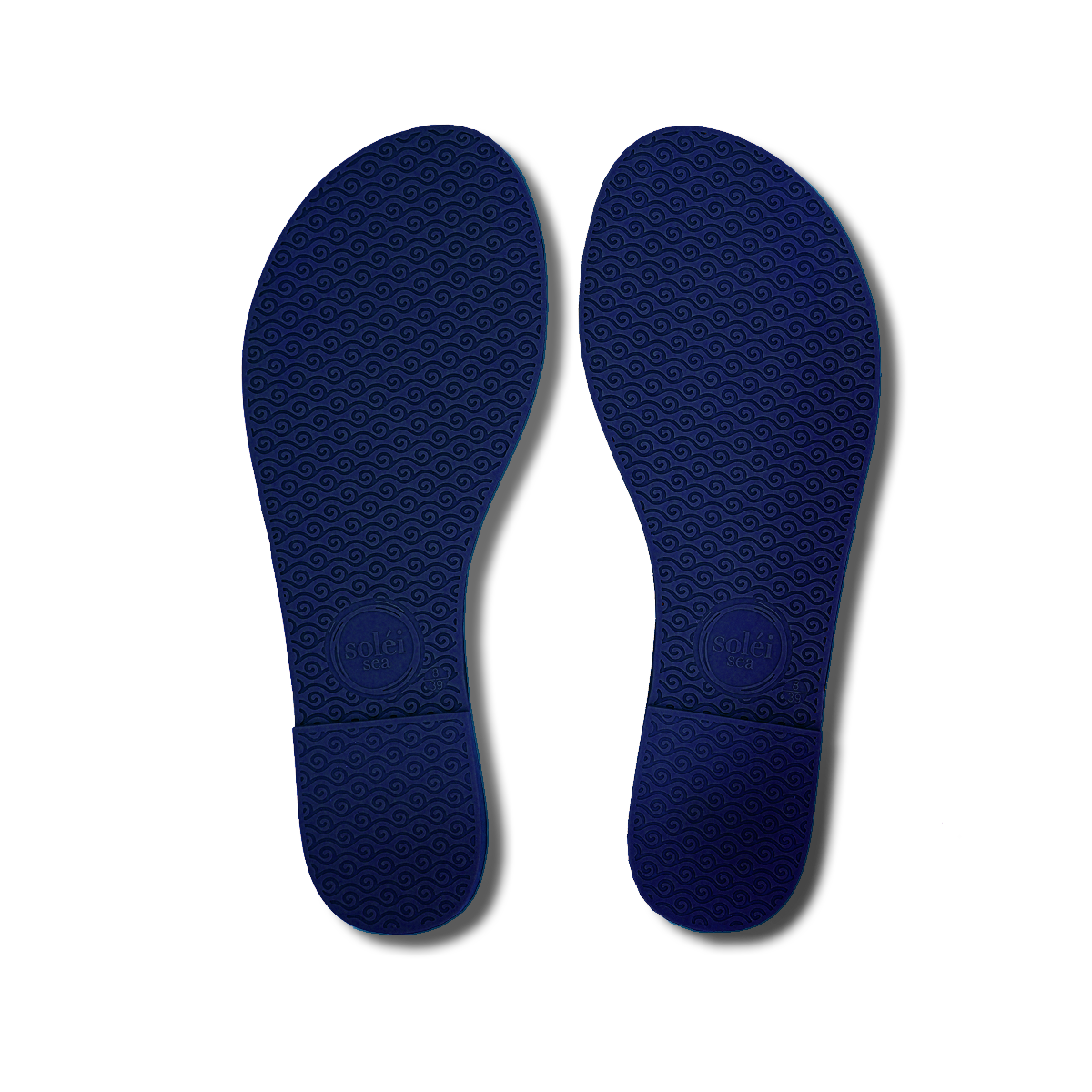 Indie Sandal - Navy Patent