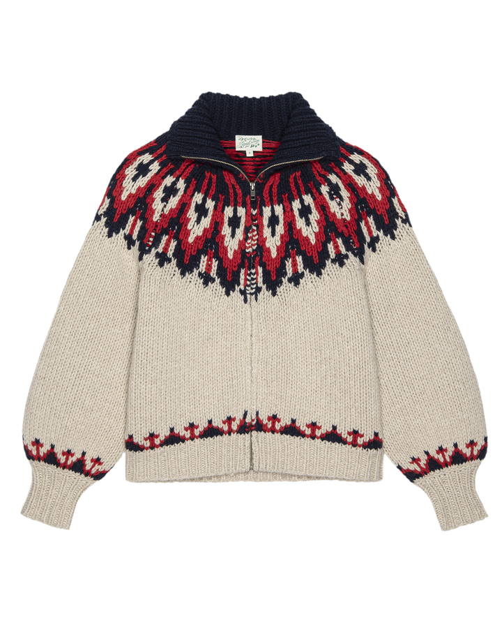 The Nordic Sweater - Glacier Fair Isle