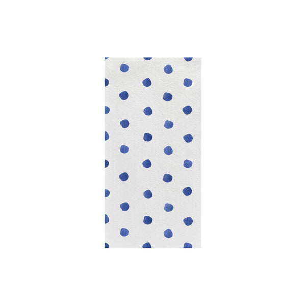 Guest Towels - Blue Dot (Pack of 20)