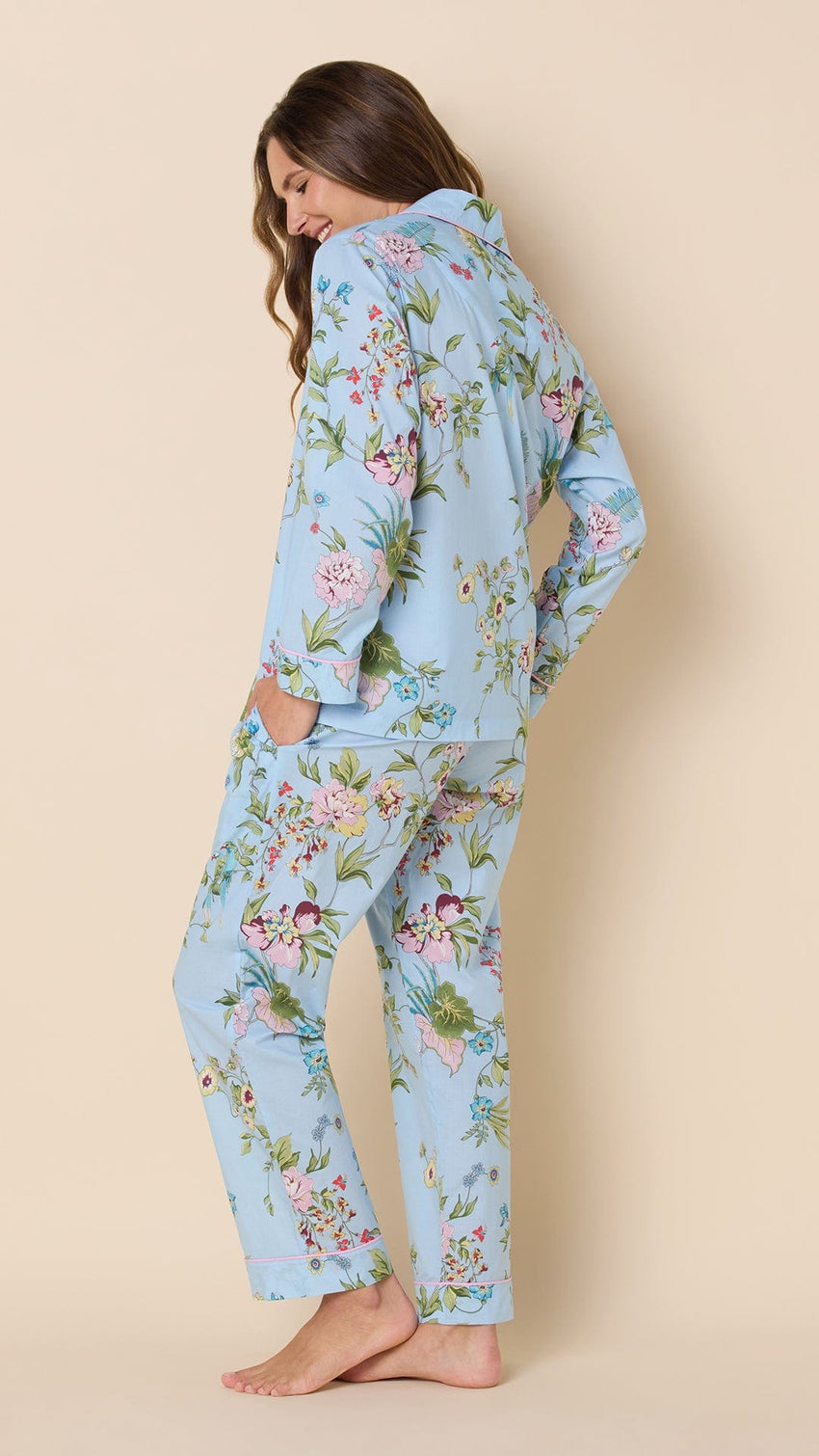 Perch and Bloom Luxe Pima Pajama - Long Sleeved