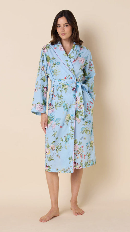 Perch and Bloom Luxe Pima Shawl Robe
