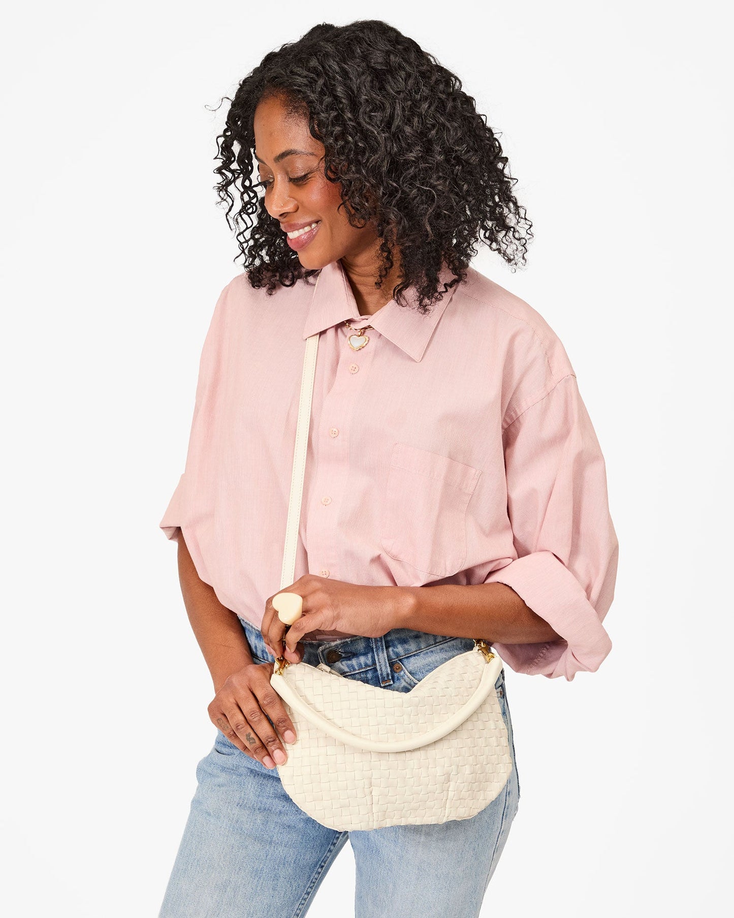 Petit Moyen - Woven Checker - Cream