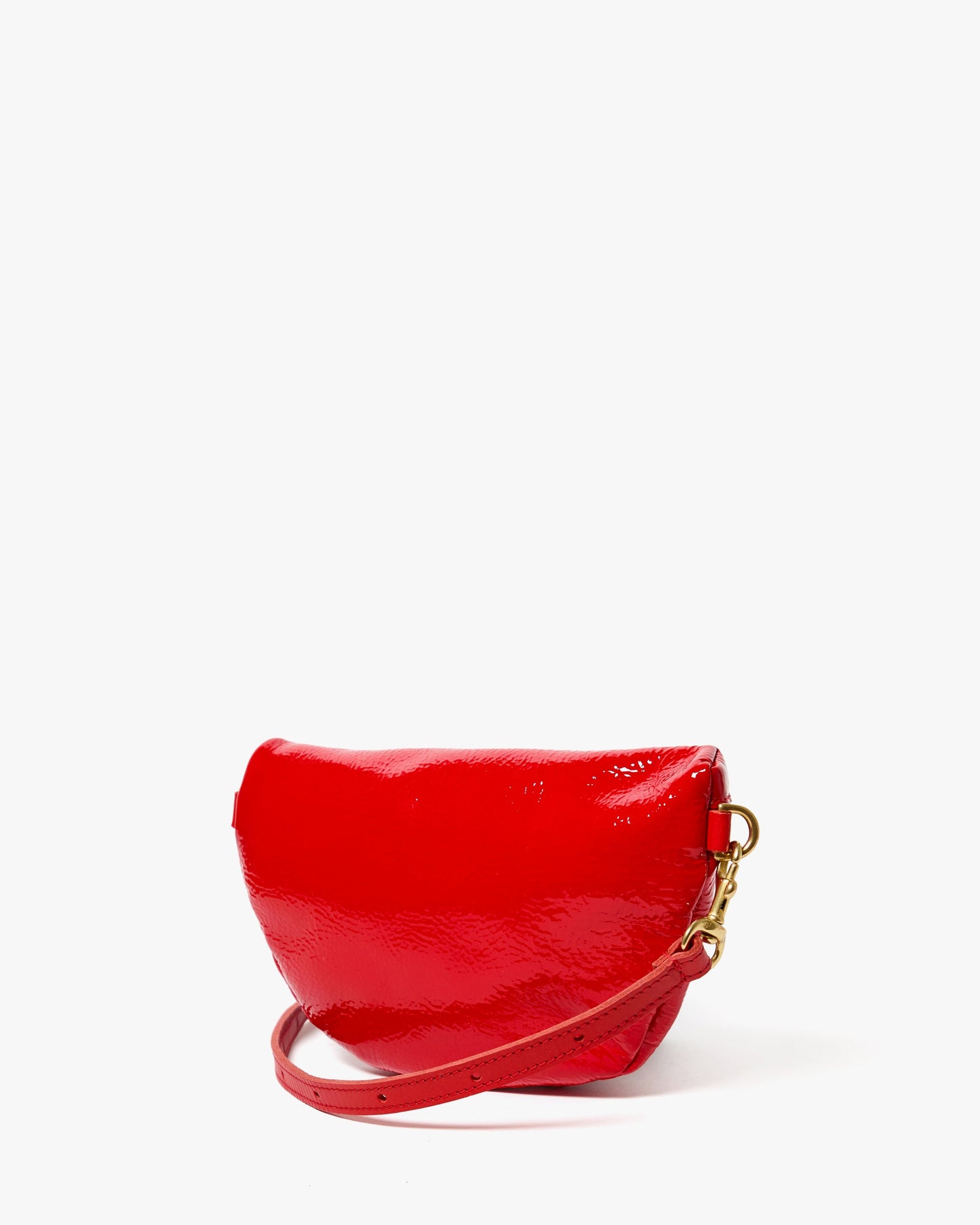 Petite Fanny - Pucker Patent - Super Red