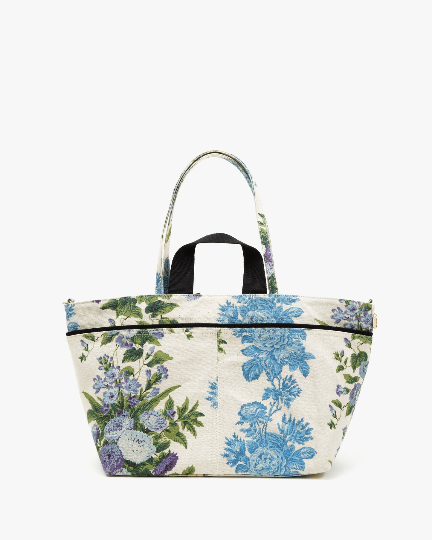 Poche Bateau - Floral Stripe Blue/Cream