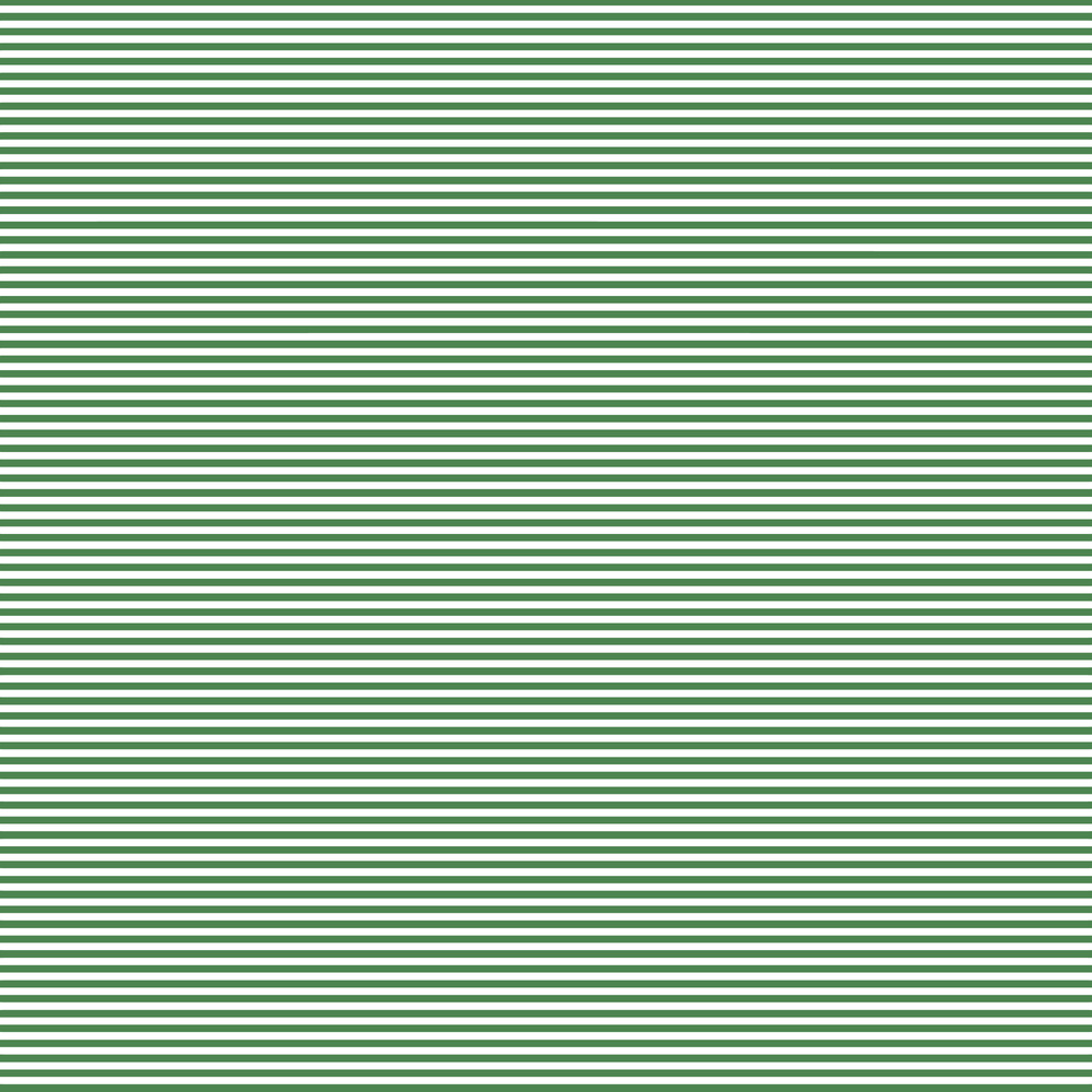 Sam Quarter Zip Performance Pullover - Green and White Stripes