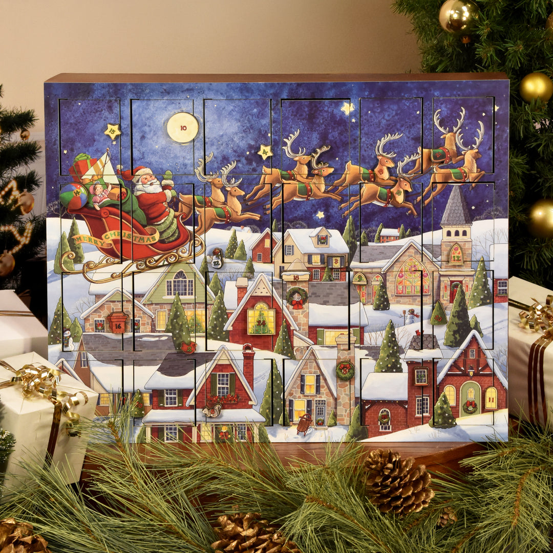 Santa's Sleigh Advent Calendar
