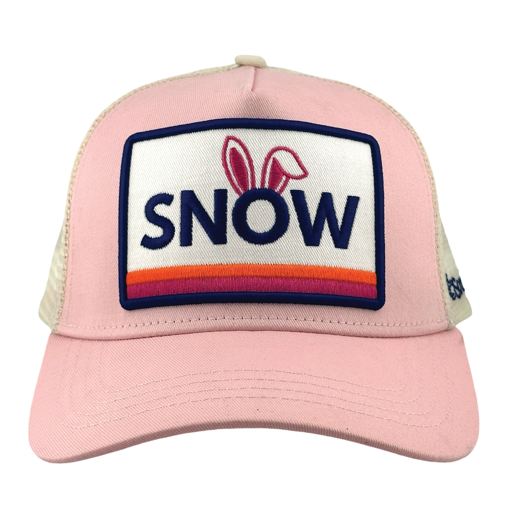 Trucker Hat - Snow Bunny - Pink