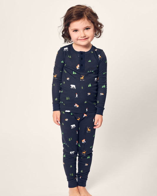 Arctic Antics Pima Snug Fit Pajama Set