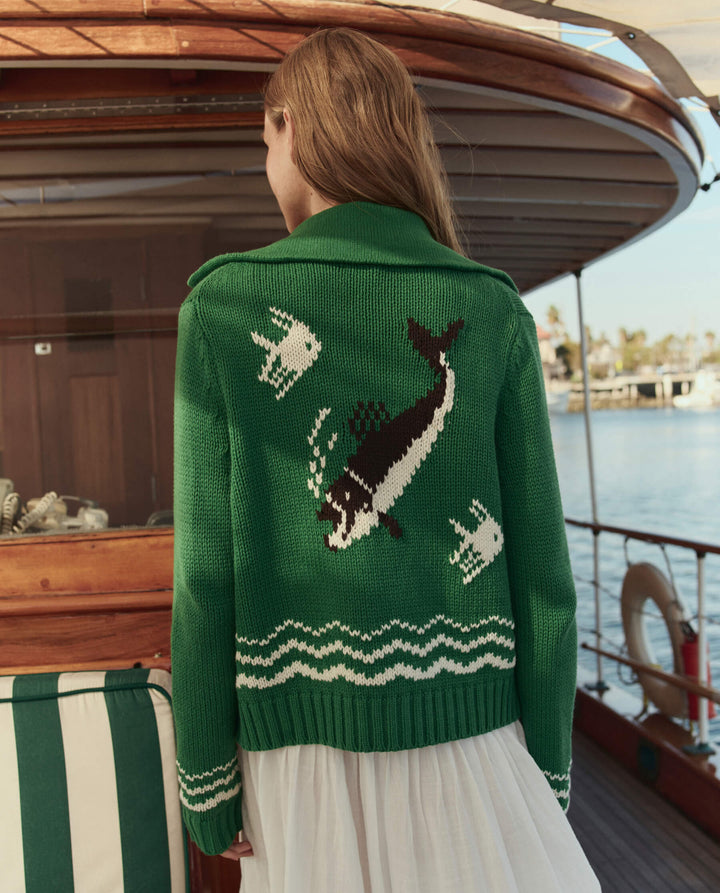 The Bass Cardigan - Grove