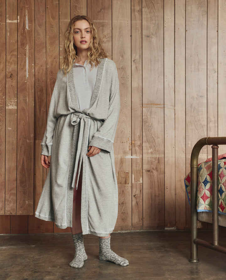 The Sweatshirt Robe - Light Heather Grey