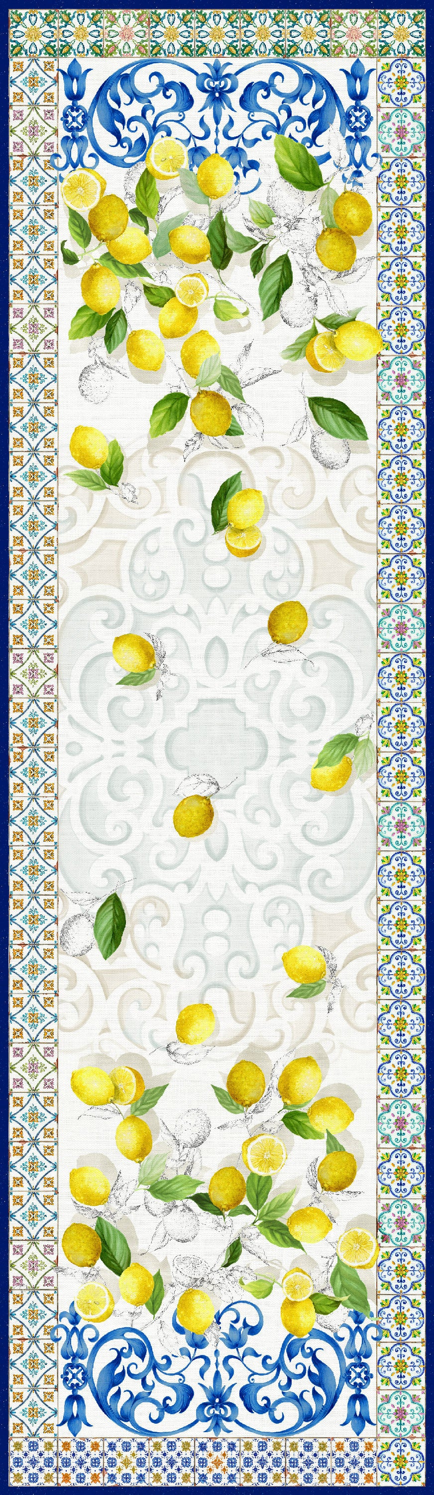 Cetara Linen Tablecloth