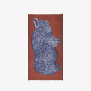 Scarf 100 - Walter - Burgundy