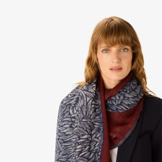 Scarf 100 - Walter - Burgundy