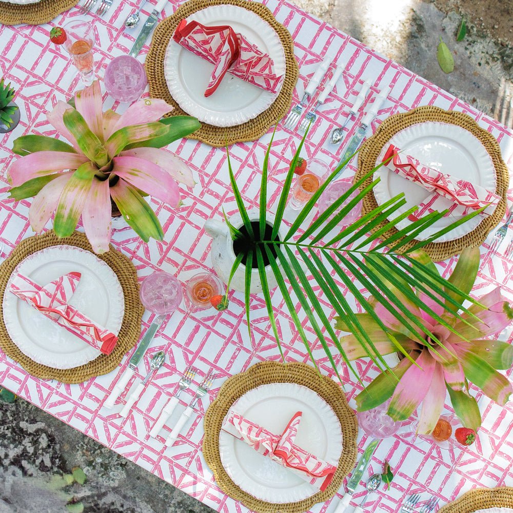Tablecloth - Rose Bamboo