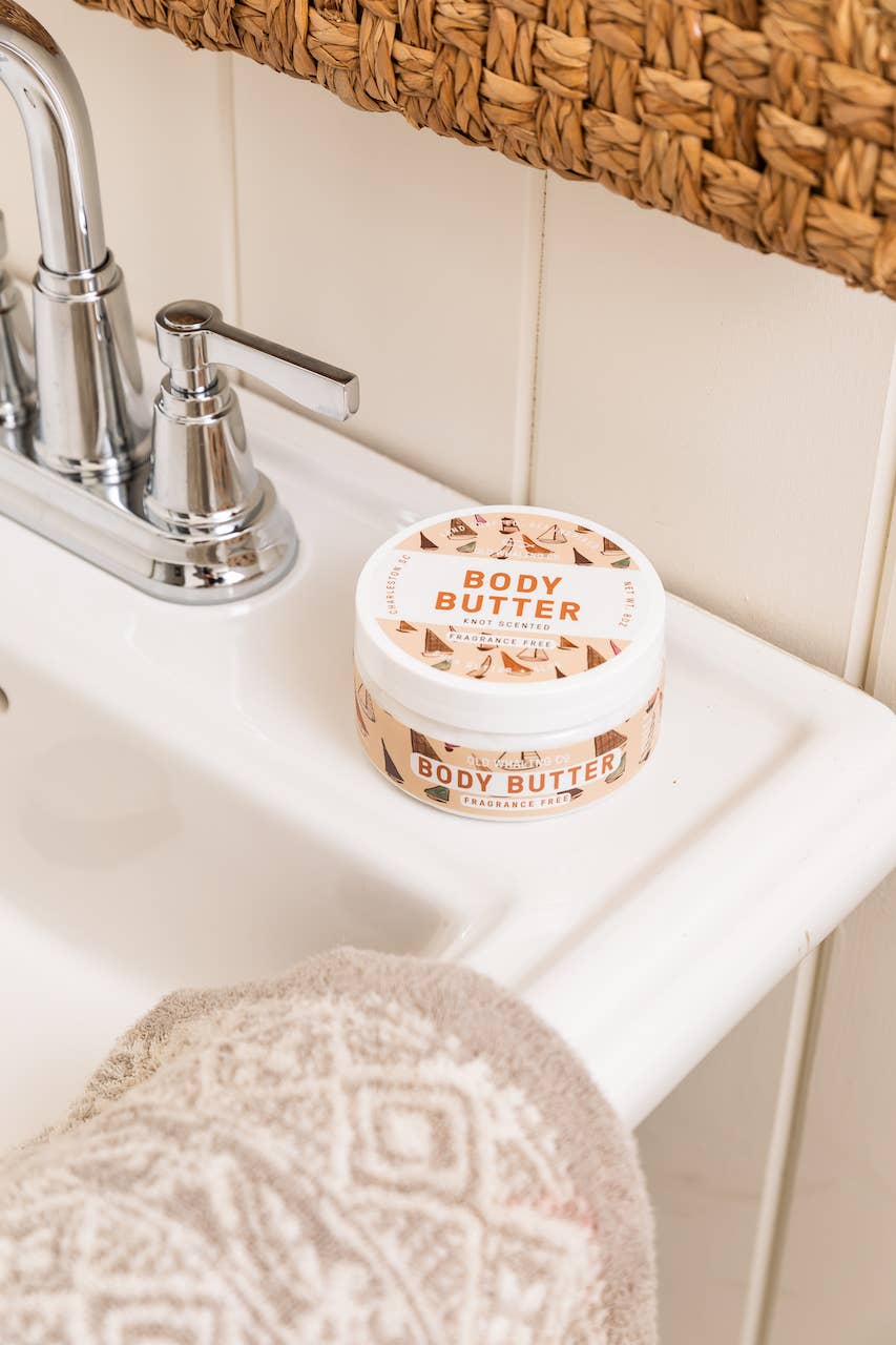 8oz Knot Scented (Fragrance Free) Body Butter