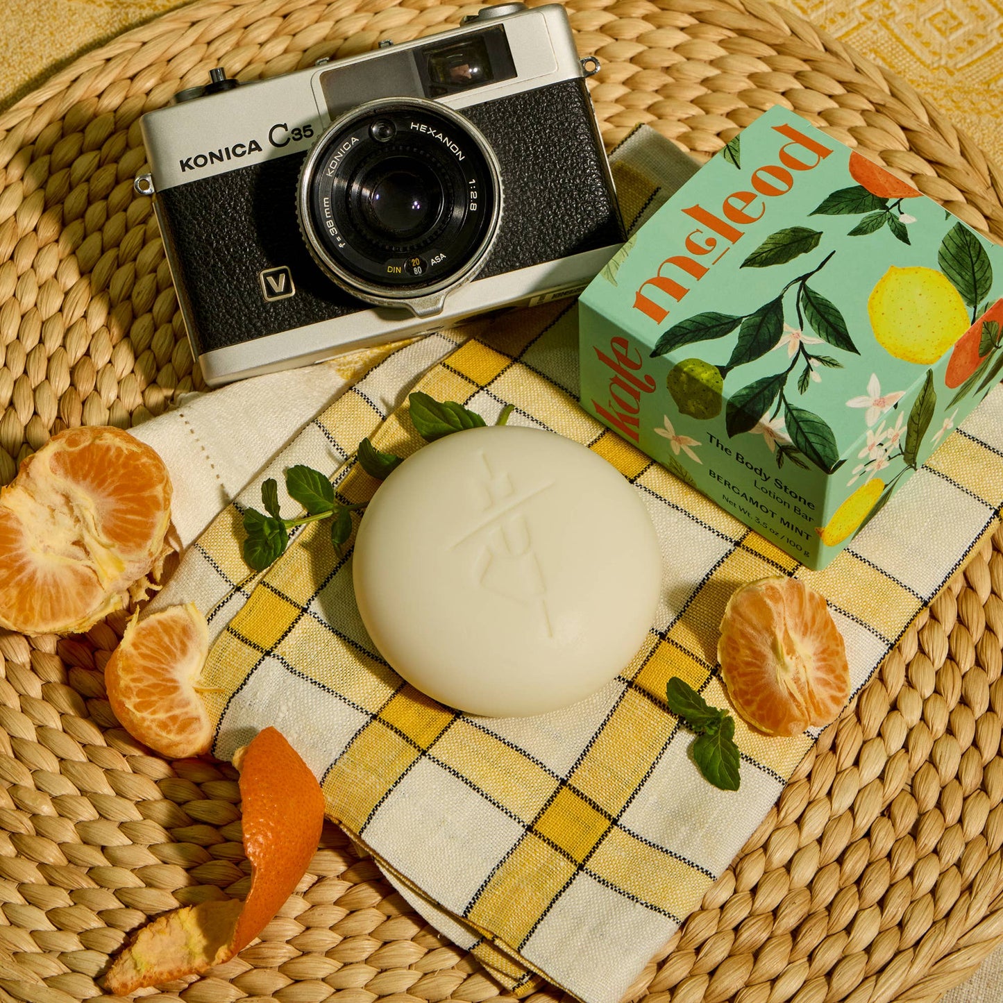 Deep Moisturizing Lotion Bar - Bergamot Mint