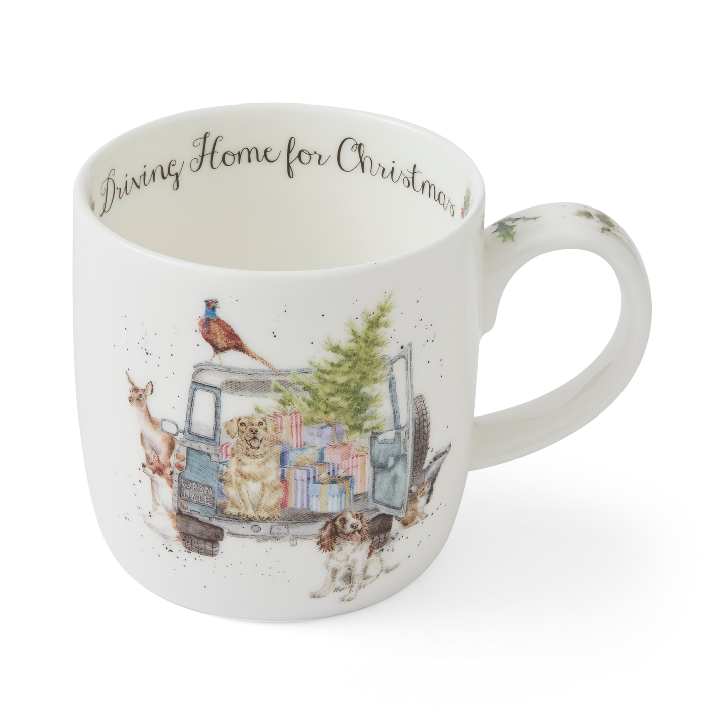 Mug Wrendale Designs - Driving Home for Christmas