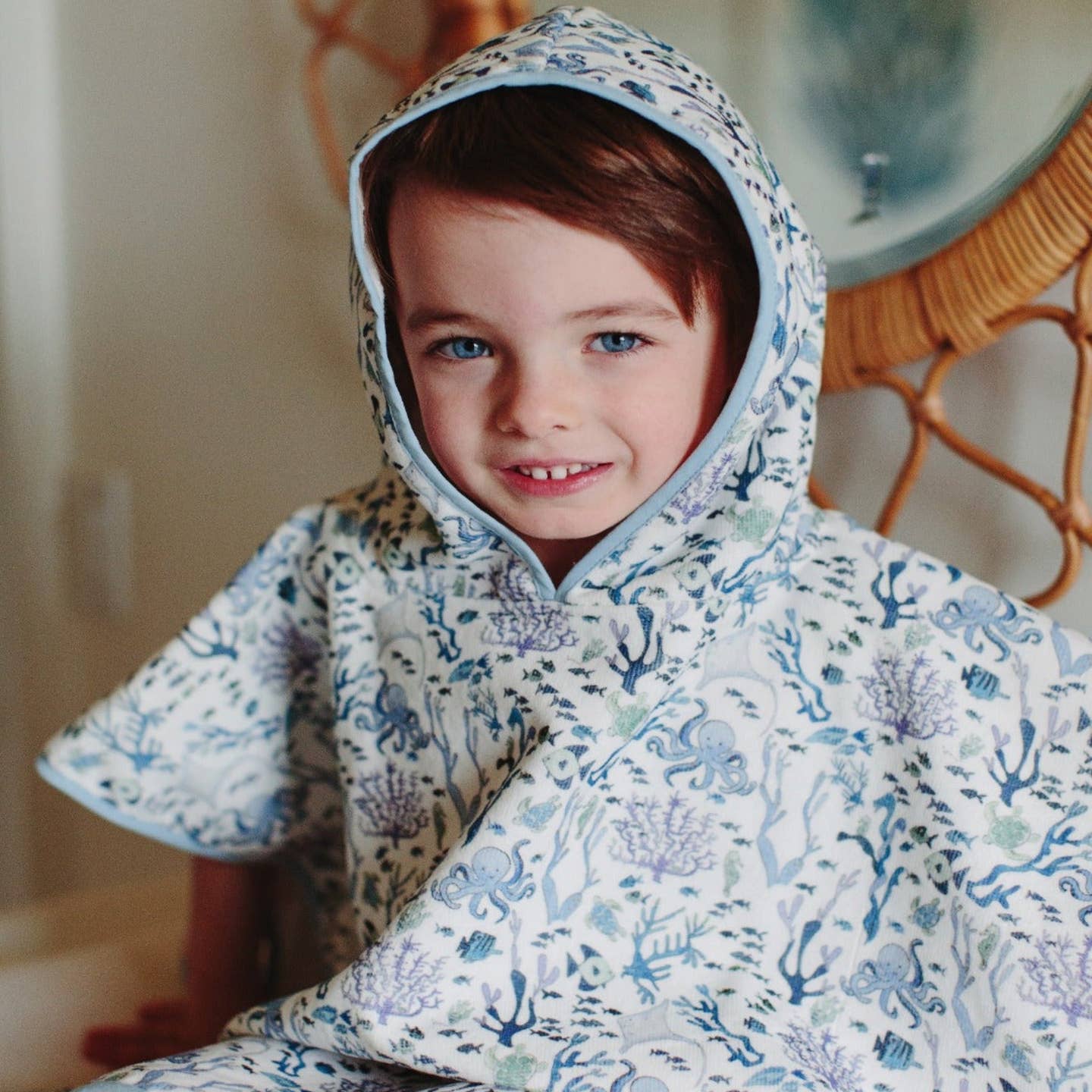 Swim Poncho - Coral Reef