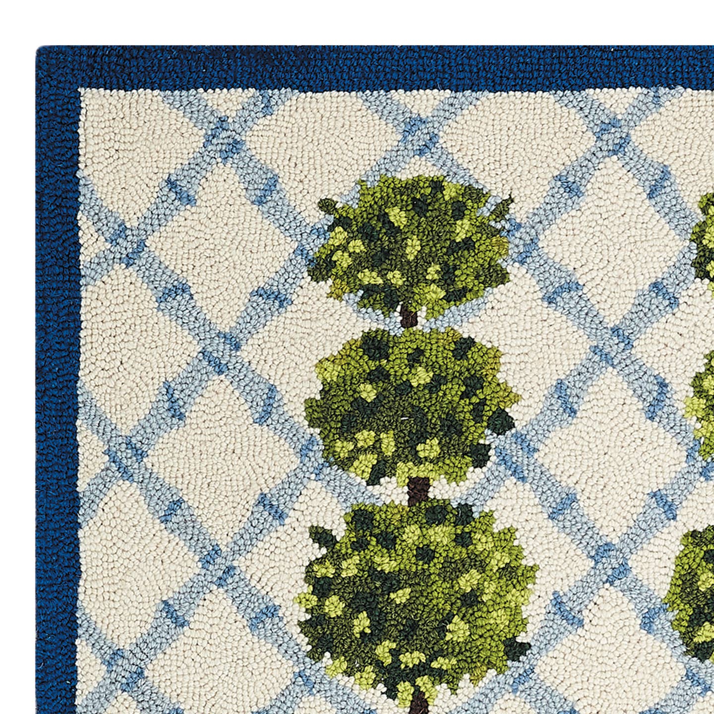 Topiary Hook Rug - 2'x3'