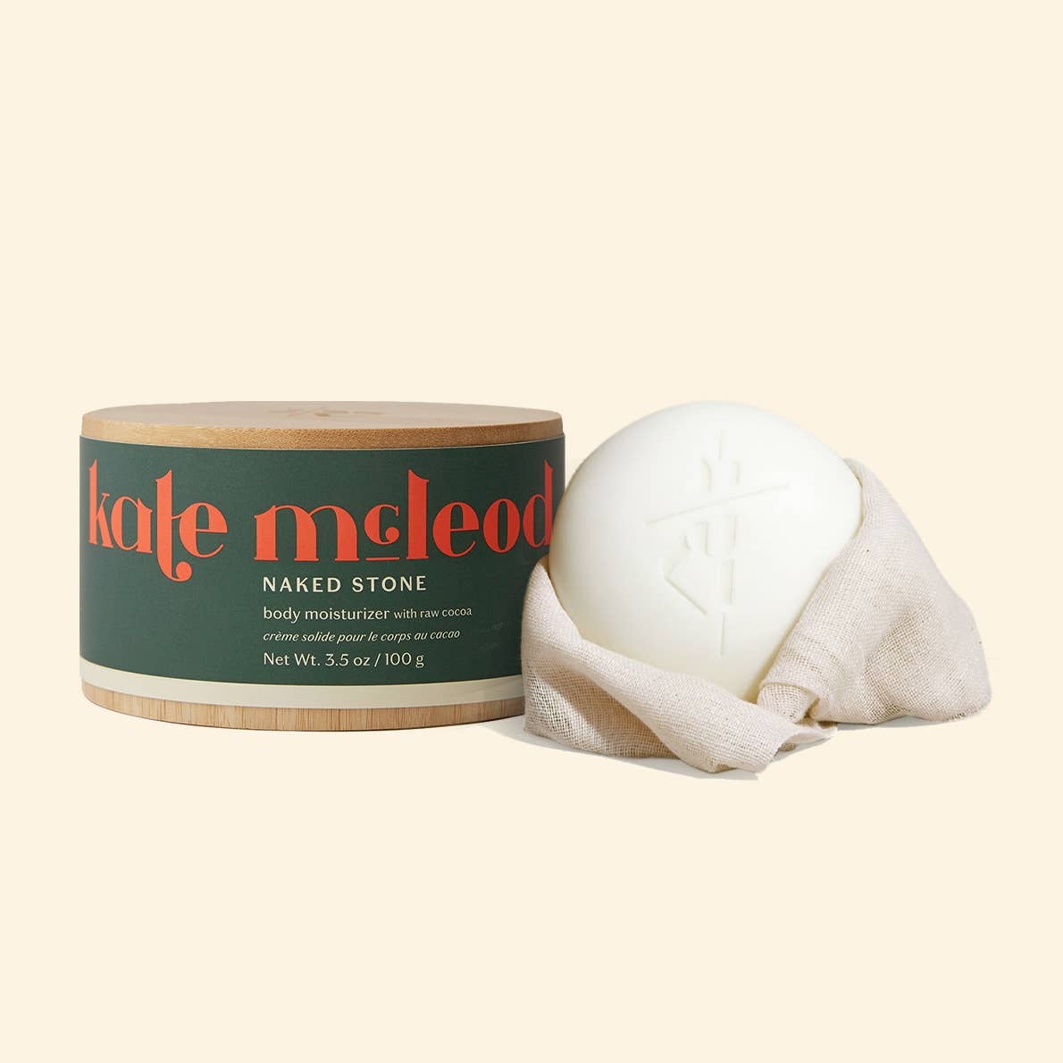 Deep Moisturizing Lotion Bar - Naked Stone Starter Kit (3.5 oz)