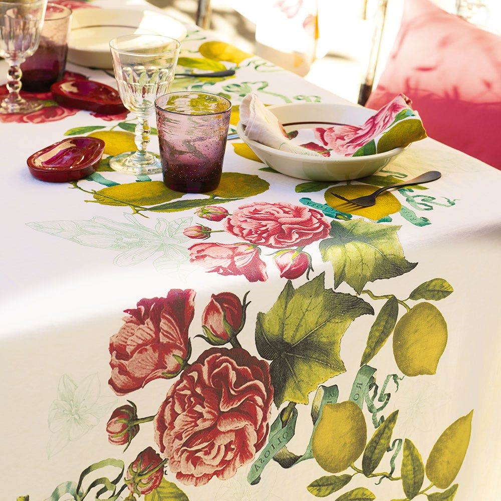 Citrons De Menton Romance Tablecloth
