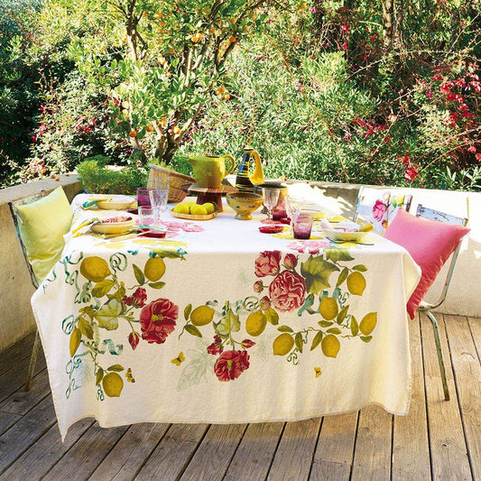 Citrons De Menton Romance Tablecloth