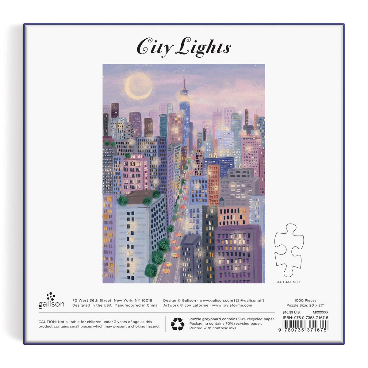 1000 Piece Puzzle - City Lights