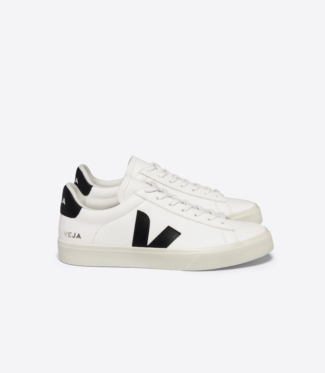 Campo Sneaker - Chromefree Leather - Extra White/Black