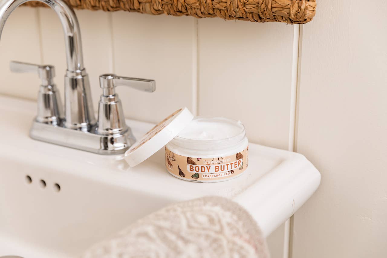 8oz Knot Scented (Fragrance Free) Body Butter