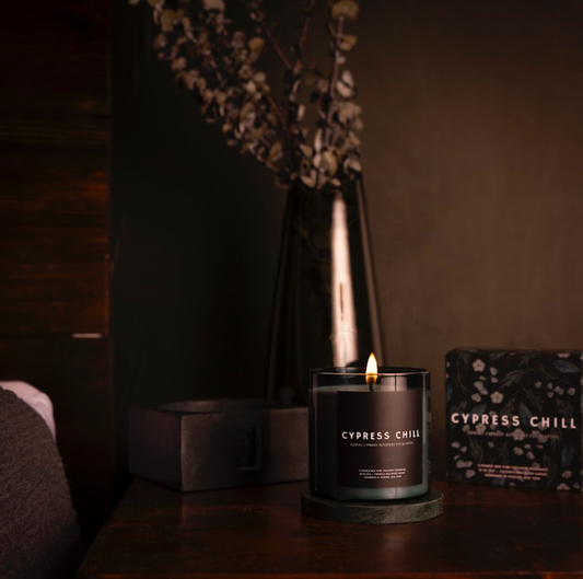 10oz Soy Wax Candle - Cypress Chill
