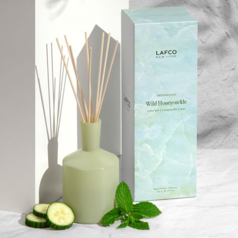 6oz Reed Diffuser - Greenhouse - Wild Honeysuckle