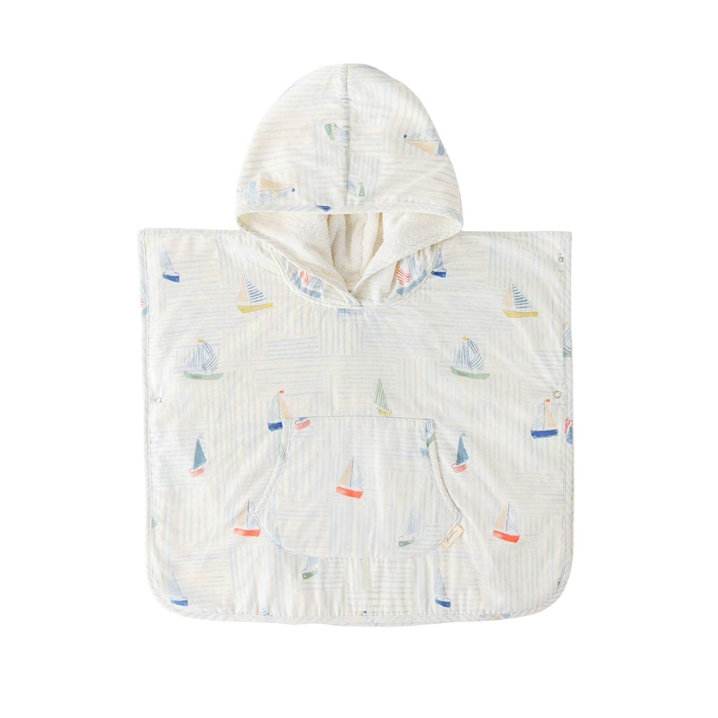 Hooded Poncho Towel - Set Sail