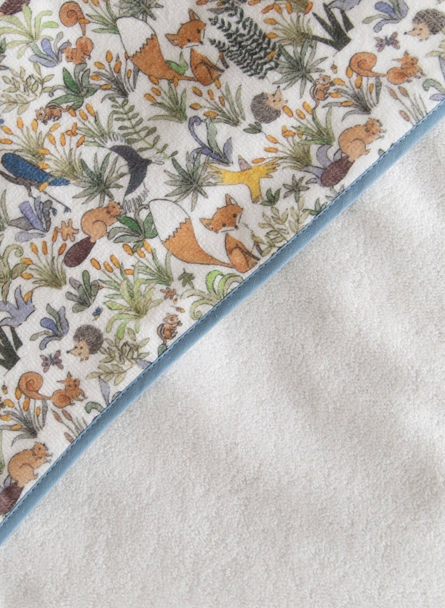 Hooded Bath Towel - Foxy Forest